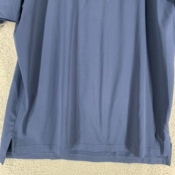 Peter Millar Summer Comfort‎ Polo Mens L Navy Short Sleeve Collared Golf - Picture 3 of 13